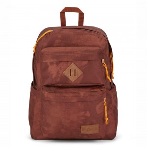 Plecak Na Laptopa JanSport DOUBLE BREAK FX Plecaki Brązowe | PLDFL69567