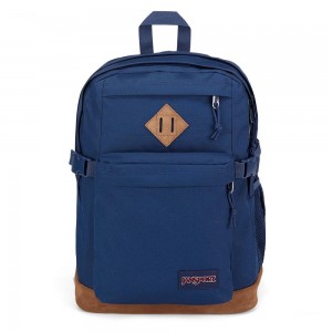 Plecak Na Laptopa JanSport SUEDE CAMPUS Plecaki Granatowe | PLXBR69590