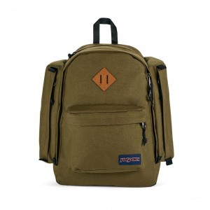 Plecak Turystyczny JanSport Field Pack Plecaki Oliwkowe | PLNZX85391