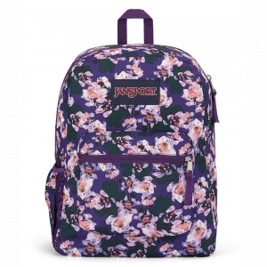 Plecaki szkolne JanSport CROSS TOWN Plecaki Fioletowe | PLICD71755