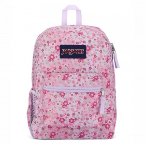 Plecaki szkolne JanSport CROSS TOWN Plecaki Różowe | TPLWZ23845