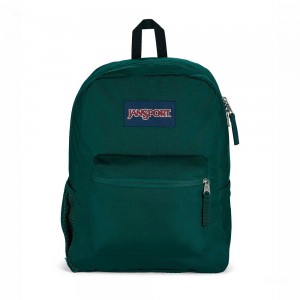 Plecaki szkolne JanSport CROSS TOWN Plecaki Zielone | PLZPD48834