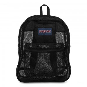 Plecaki szkolne JanSport Mesh Pack Plecaki Czarne | PLEGJ20296