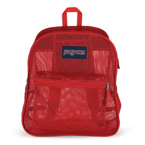 Plecaki szkolne JanSport Mesh Pack Plecaki Czerwone | MPLFT85350