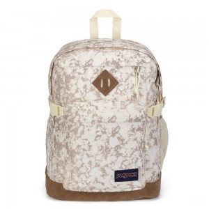 Plecaki szkolne JanSport SUEDE CAMPUS Plecaki Beżowe | FPLHY11569