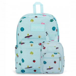 Plecaki szkolne JanSport SUPERBREAK® + BIG BREAK Plecaki Niebieskie | PLIIZ31867