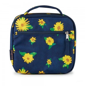 Torba Na Lunch JanSport LUNCH BREAK Torby Granatowe Żółte | SPLVO67128