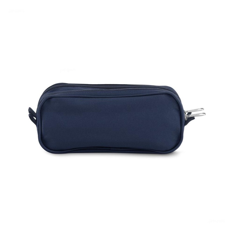 Piórniki JanSport Large Accessory Pouch Torby Granatowe | PLJZR93870