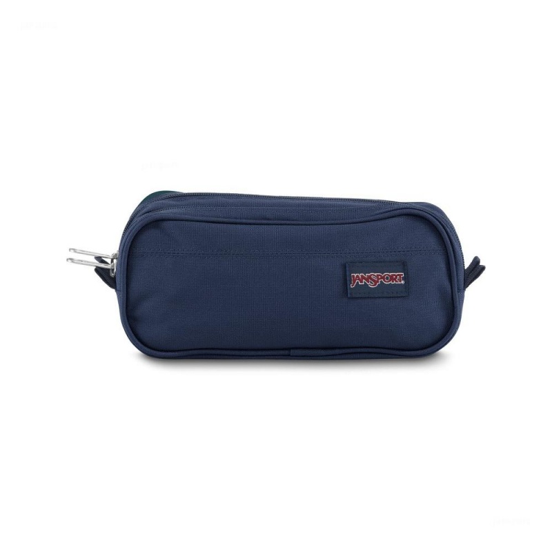 Piórniki JanSport Large Accessory Pouch Torby Granatowe | PLJZR93870