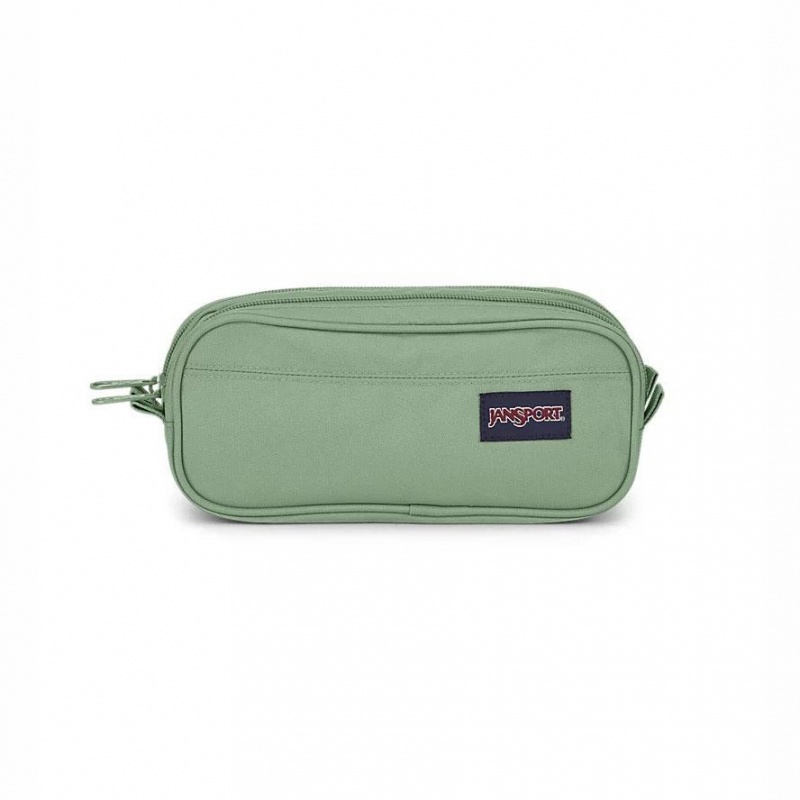 Piórniki JanSport Large Accessory Pouch Torby Zielone | QPLWA86012