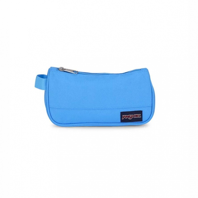 Piórniki JanSport Medium Accessory Pouch Torby Niebieskie | UPLTG61657