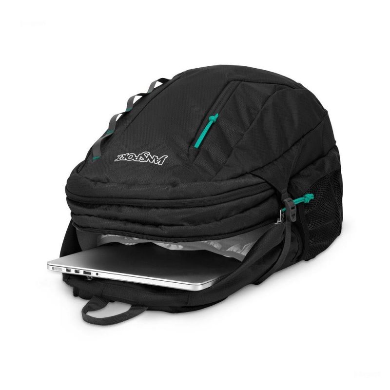 Plecak Na Laptopa JanSport Agave Plecaki Czarne | UPLND78540