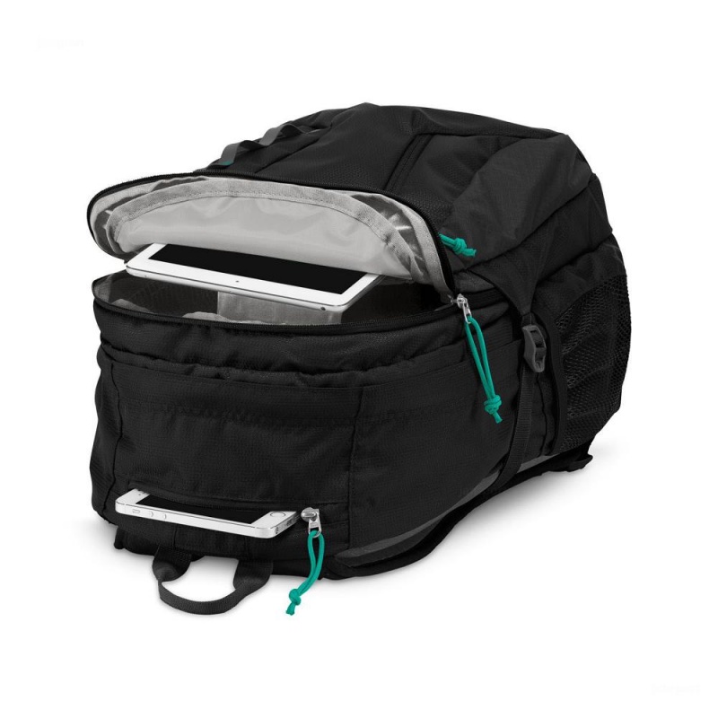 Plecak Na Laptopa JanSport Agave Plecaki Czarne | UPLND78540