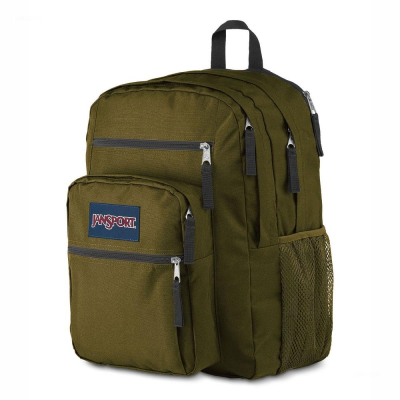 Plecak Na Laptopa JanSport BIG STUDENT Plecaki Oliwkowe | PLQAV31137