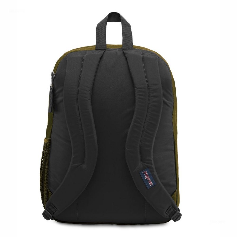 Plecak Na Laptopa JanSport BIG STUDENT Plecaki Oliwkowe | PLQAV31137