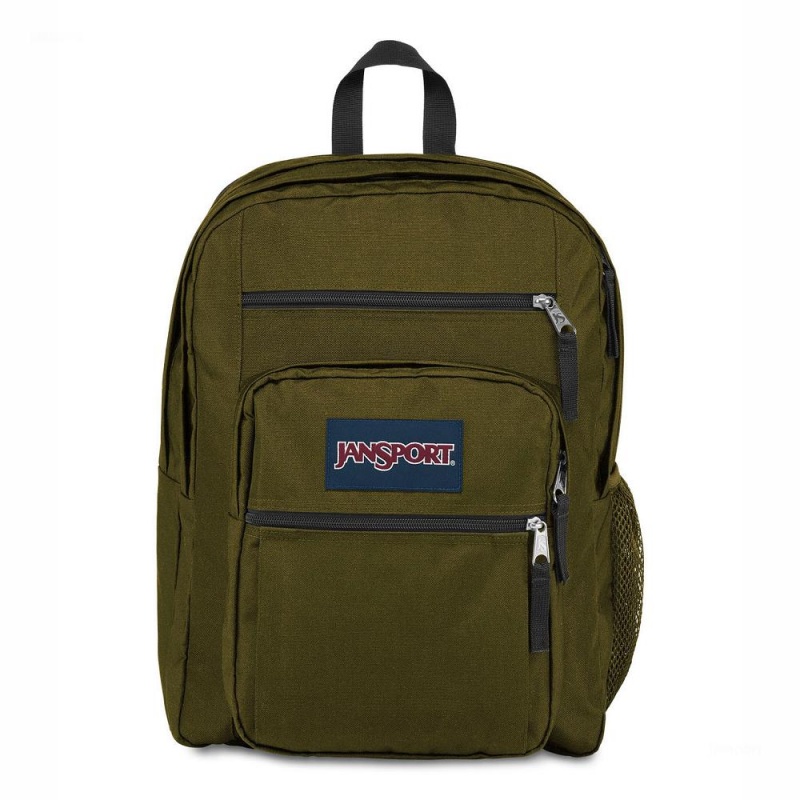 Plecak Na Laptopa JanSport BIG STUDENT Plecaki Oliwkowe | PLQAV31137