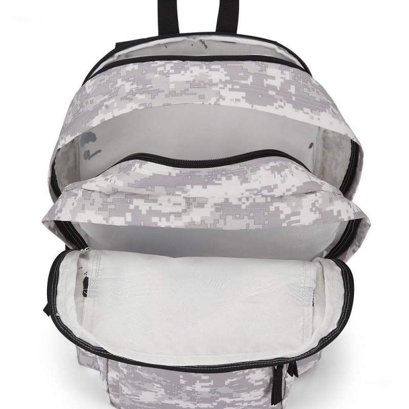 Plecak Na Laptopa JanSport BIG STUDENT Plecaki Szare Camo | MPLHR60752