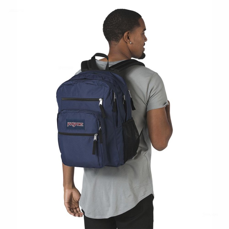 Plecak Na Laptopa JanSport BIG STUDENT Plecaki Granatowe | TPLWZ89525