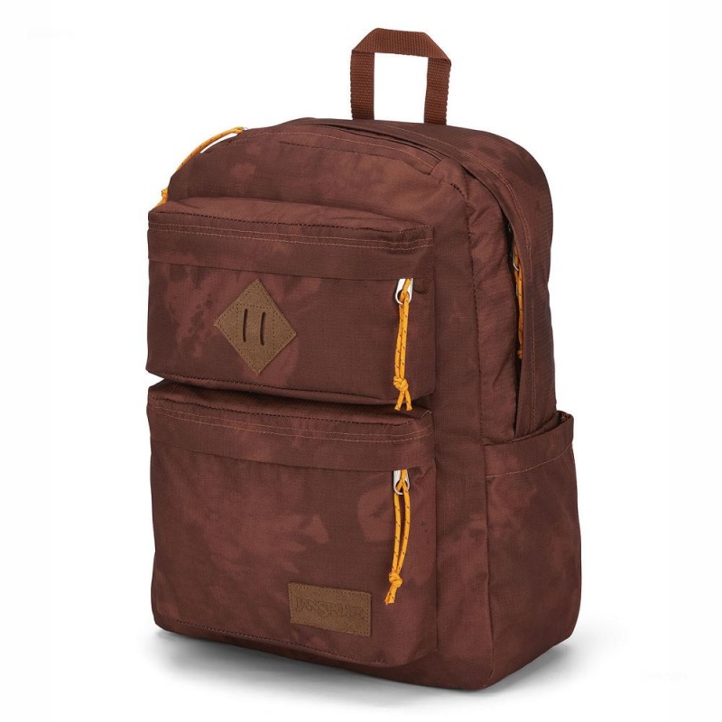 Plecak Na Laptopa JanSport DOUBLE BREAK FX Plecaki Brązowe | PLDFL69567