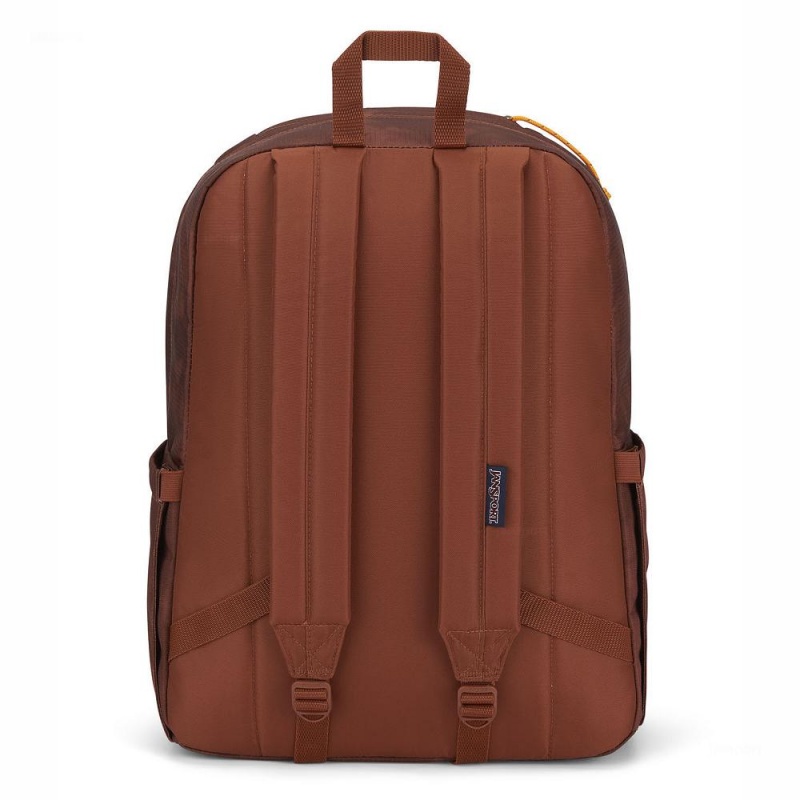 Plecak Na Laptopa JanSport DOUBLE BREAK FX Plecaki Brązowe | PLDFL69567