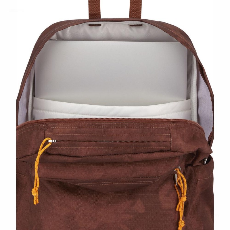 Plecak Na Laptopa JanSport DOUBLE BREAK FX Plecaki Brązowe | PLDFL69567