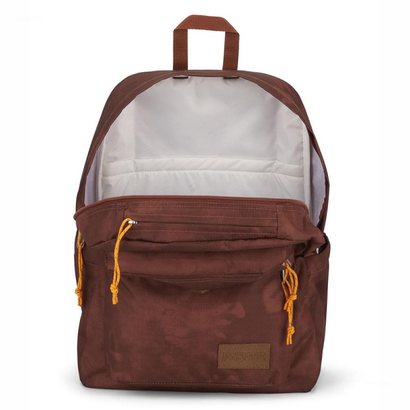 Plecak Na Laptopa JanSport DOUBLE BREAK FX Plecaki Brązowe | PLDFL69567