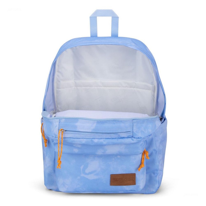 Plecak Na Laptopa JanSport Double Break Plecaki Niebieskie | DPLKV77088