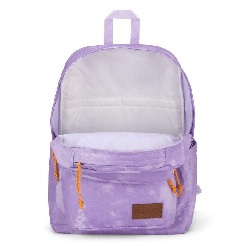 Plecak Na Laptopa JanSport Double Break Plecaki Fioletowe | PLDFL56587