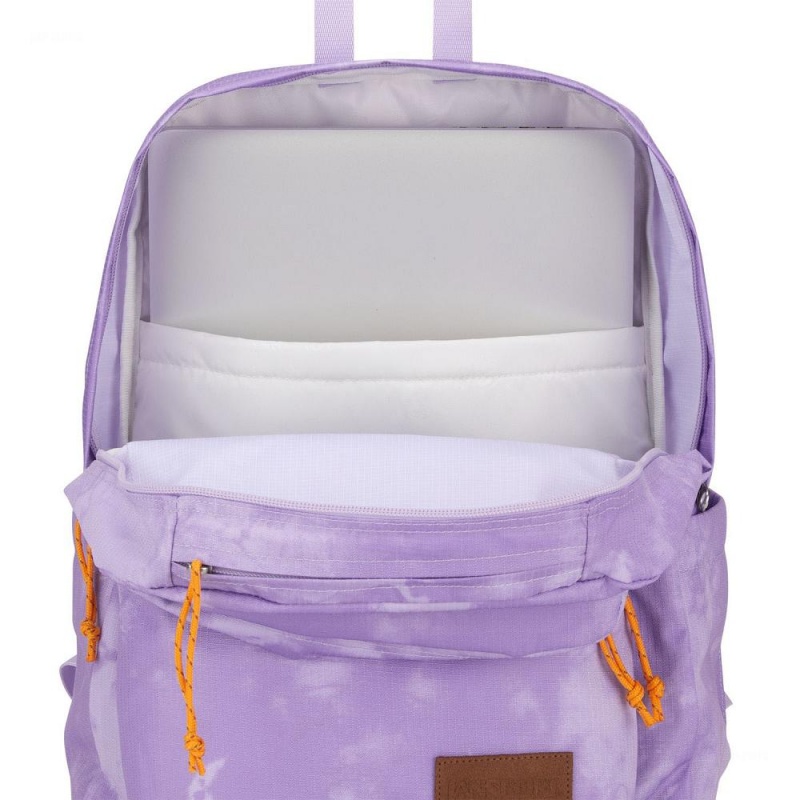 Plecak Na Laptopa JanSport Double Break Plecaki Fioletowe | PLDFL56587