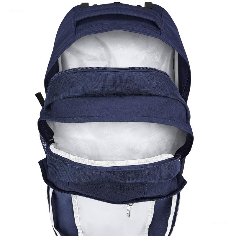 Plecak Na Laptopa JanSport Driver 8 Rolling Plecaki Granatowe | MPLFT29573