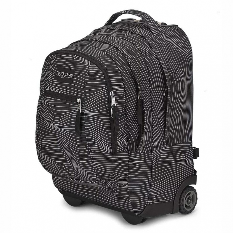 Plecak Na Laptopa JanSport Driver 8 Rolling Plecaki Czarne | PLNEJ92095