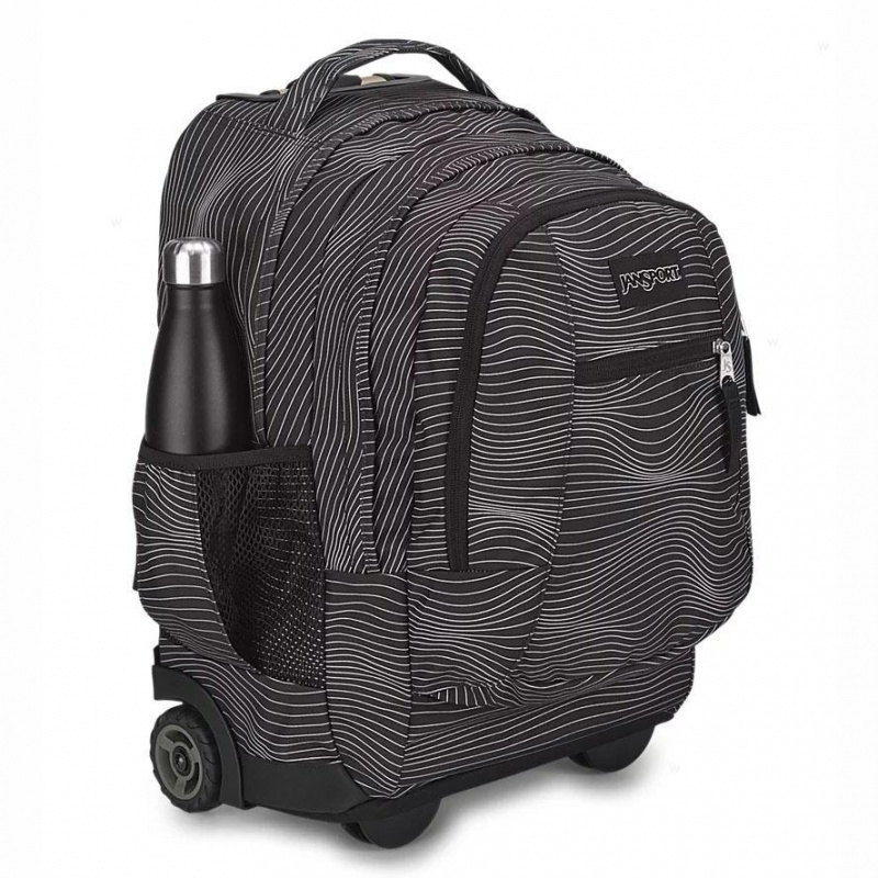 Plecak Na Laptopa JanSport Driver 8 Rolling Plecaki Czarne | PLNEJ92095