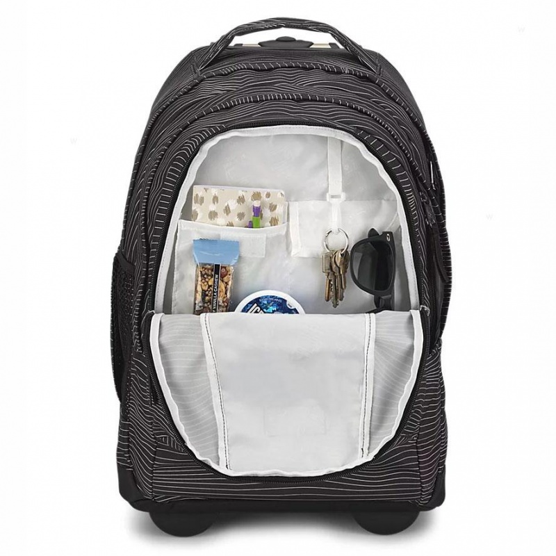 Plecak Na Laptopa JanSport Driver 8 Rolling Plecaki Czarne | PLNEJ92095