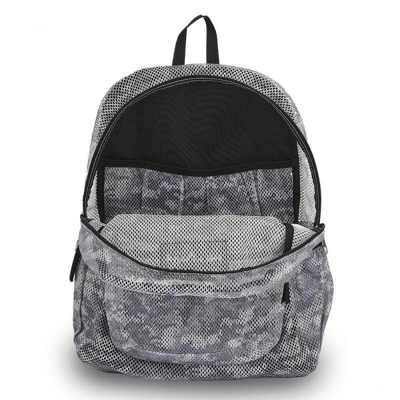 Plecak Na Laptopa JanSport ECO MESH PACK Plecaki Szare | GPLUC27748