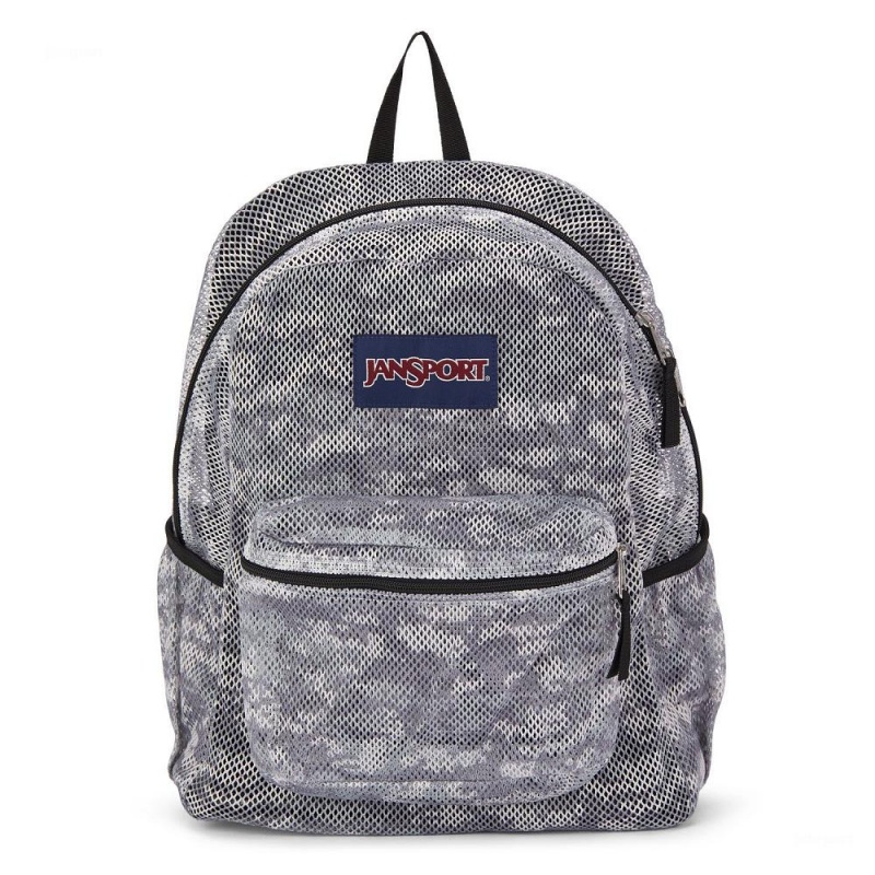 Plecak Na Laptopa JanSport ECO MESH PACK Plecaki Szare | GPLUC27748