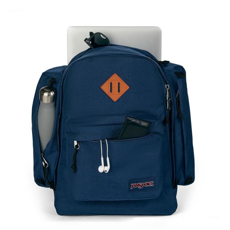 Plecak Na Laptopa JanSport Field Pack Plecaki Granatowe | GPLUC47757