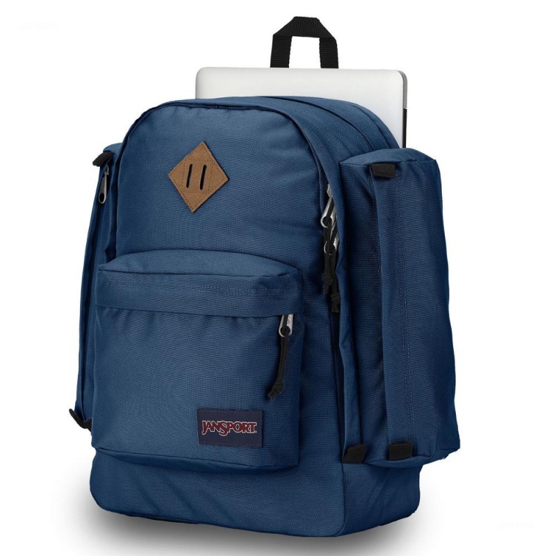 Plecak Na Laptopa JanSport Field Pack Plecaki Granatowe | GPLUC47757