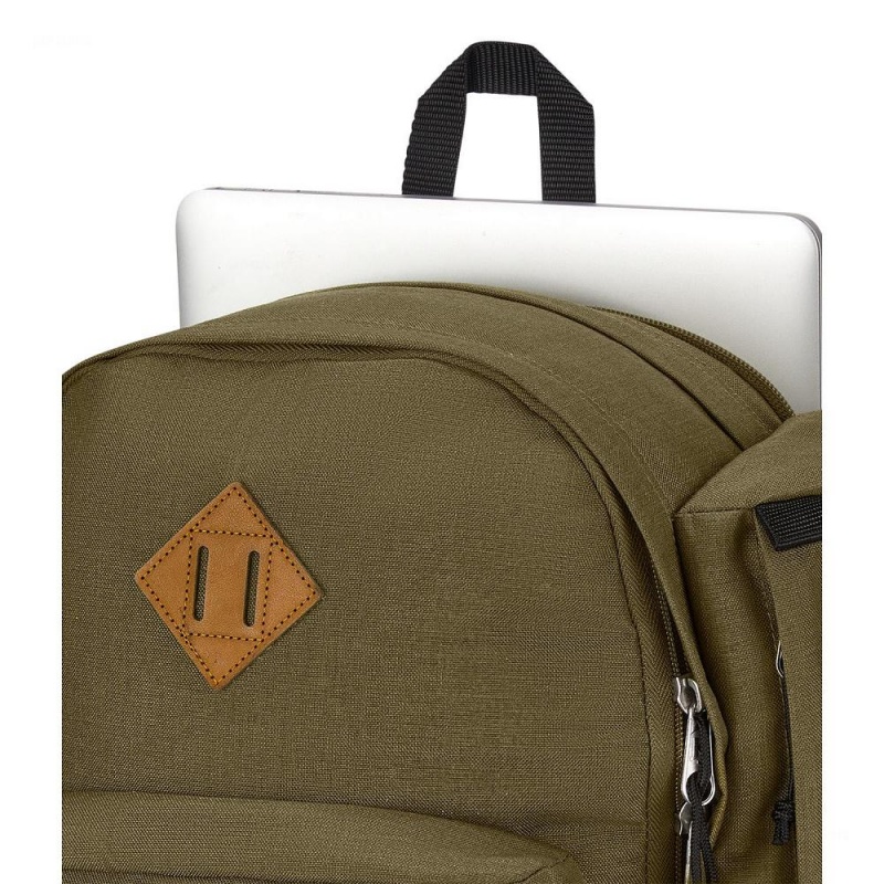 Plecak Na Laptopa JanSport Field Pack Plecaki Oliwkowe | PLDFL21687