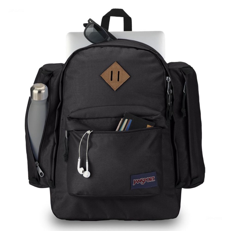 Plecak Na Laptopa JanSport Field Pack Plecaki Czarne | PLQCS11104