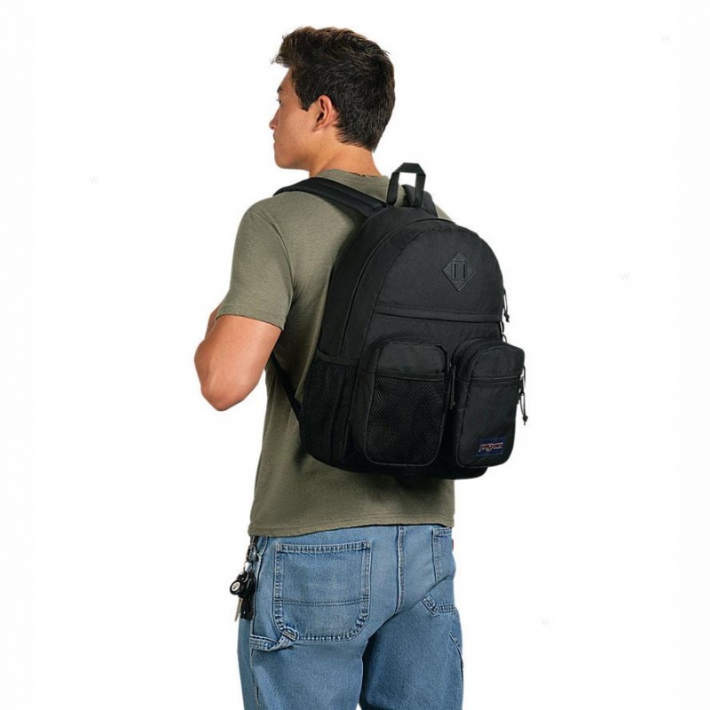 Plecak Na Laptopa JanSport GRANBY Plecaki Czarne | PLIIZ63650