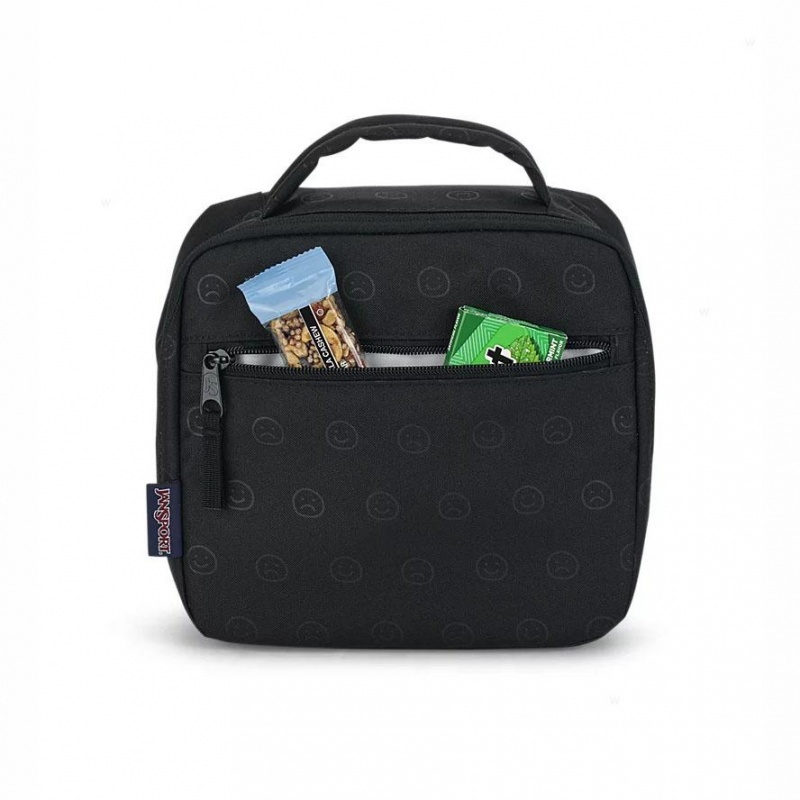 Plecak Na Laptopa JanSport HAPPY AND SAD BUNDLE Plecaki Czarne | ZPLNQ21338