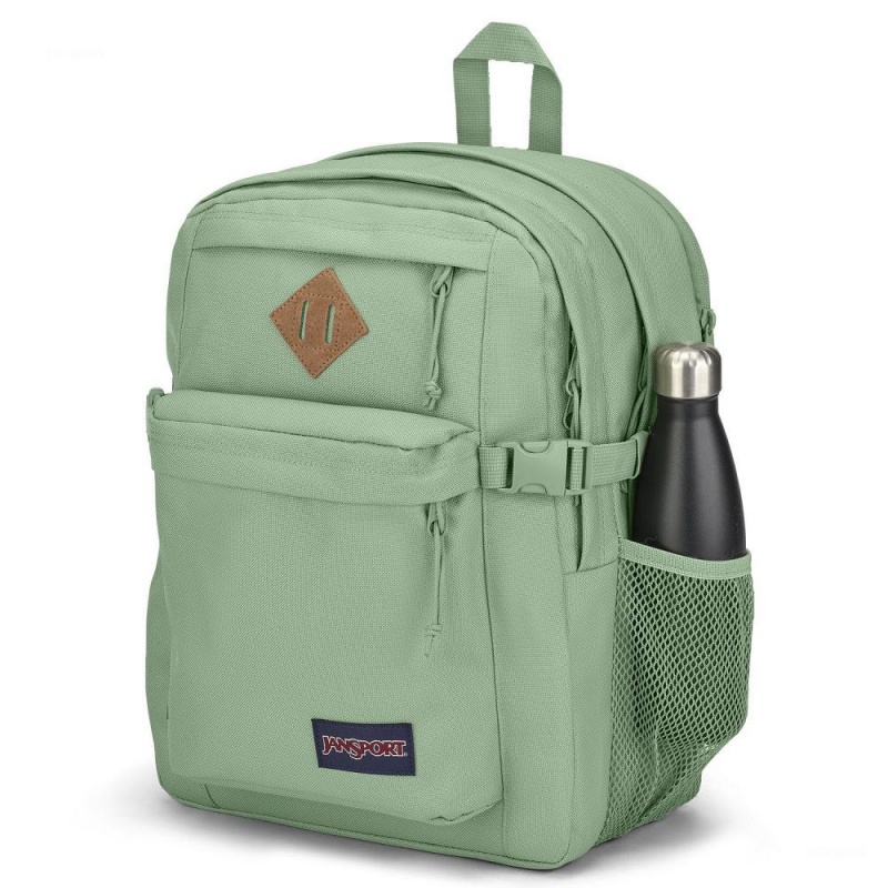 Plecak Na Laptopa JanSport Main Campus FX Plecaki Zielone | MPLFT95372