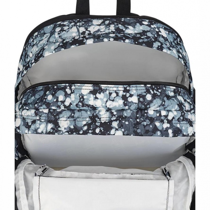 Plecak Na Laptopa JanSport Main Campus Plecaki Niebieskie Czarne | TPLWZ54269