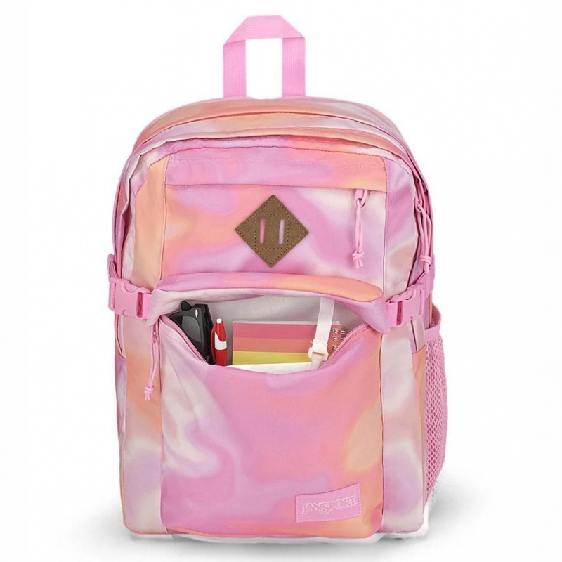 Plecak Na Laptopa JanSport Main Campus Plecaki Różowe | GPLUC35545