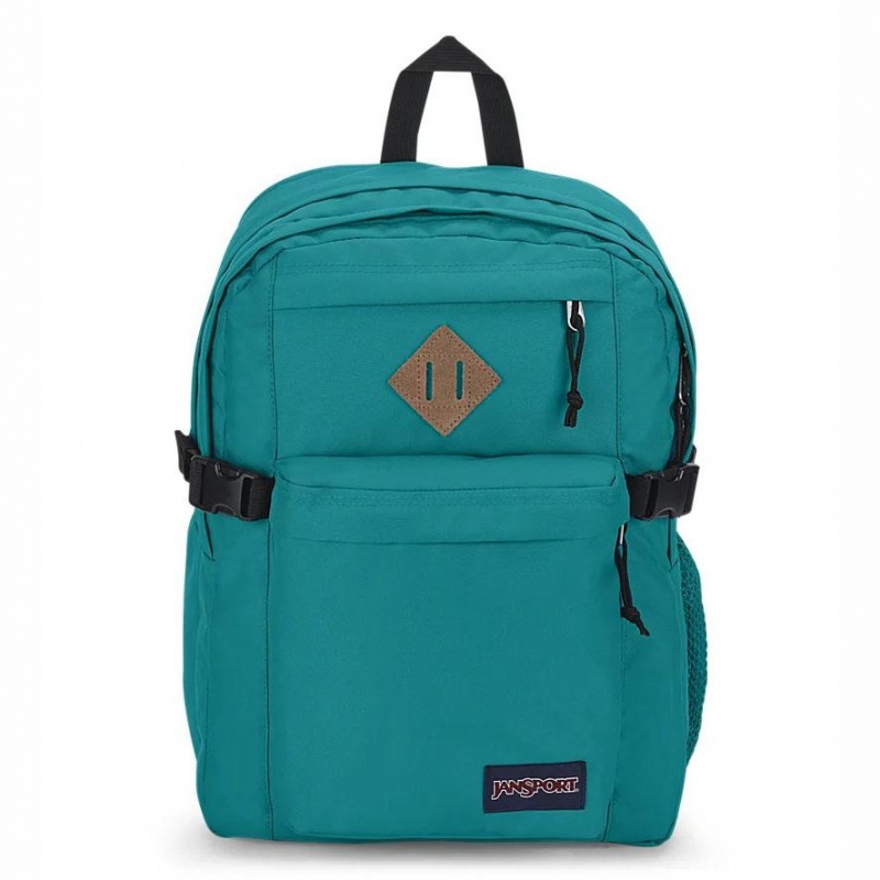 Plecak Na Laptopa JanSport Main Campus Plecaki Zielone | PLQCS15094