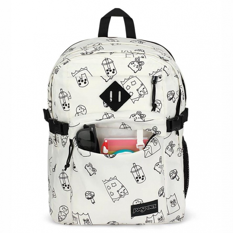 Plecak Na Laptopa JanSport Main Campus Plecaki Białe | TPLPQ13972