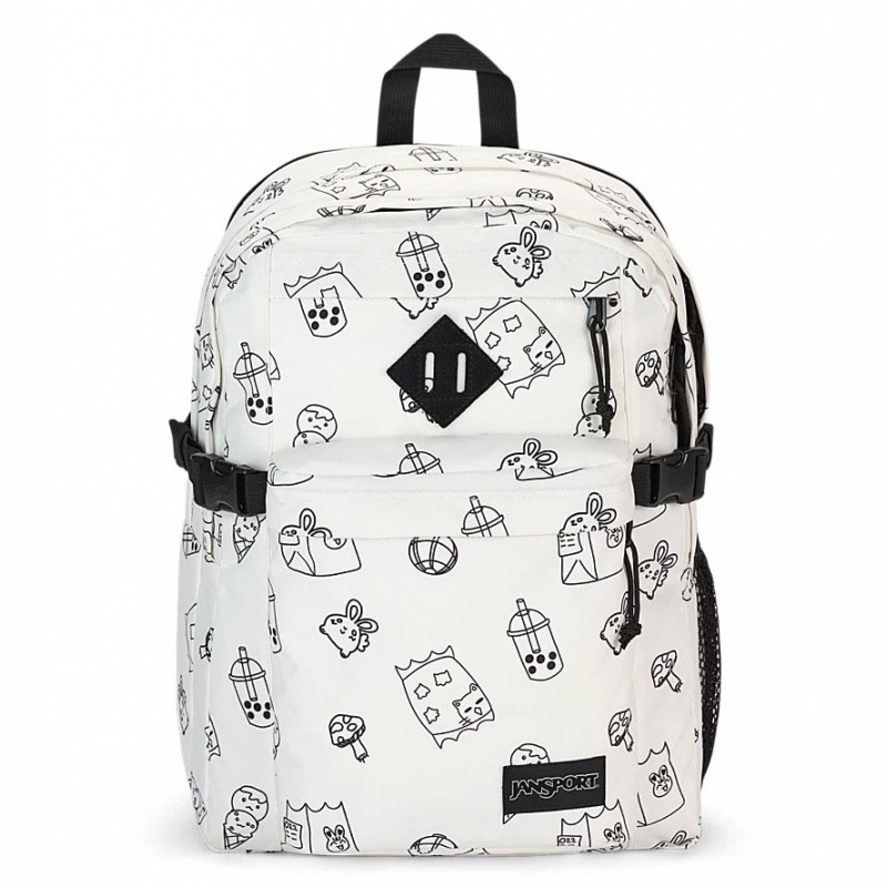 Plecak Na Laptopa JanSport Main Campus Plecaki Białe | TPLPQ13972