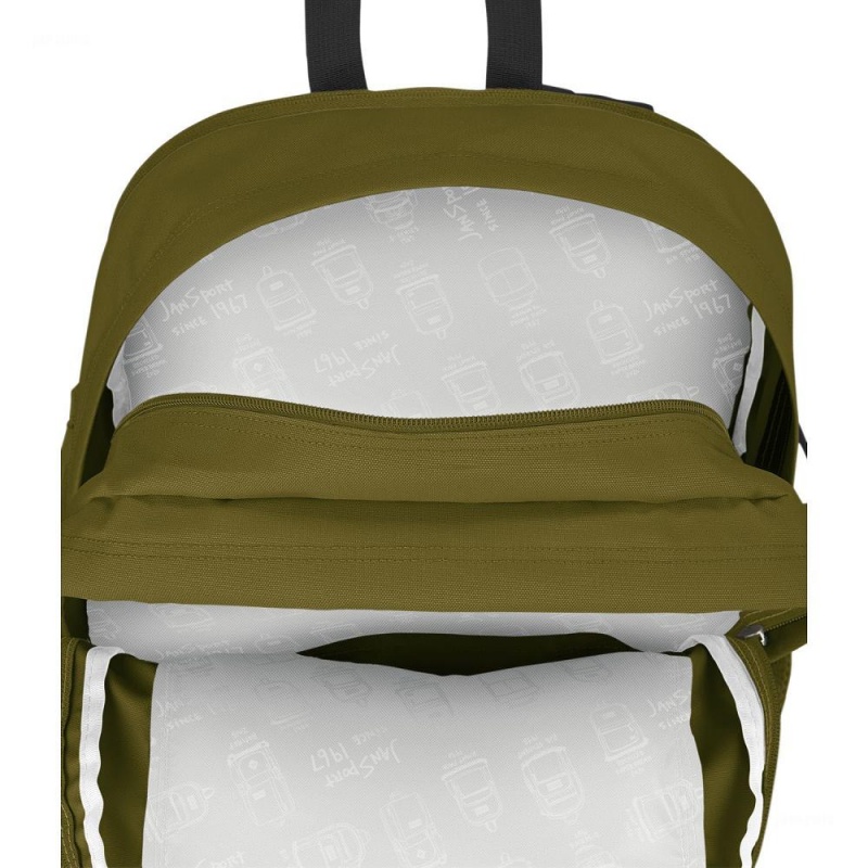 Plecak Na Laptopa JanSport Main Campus Plecaki Oliwkowe | TPLPQ84971