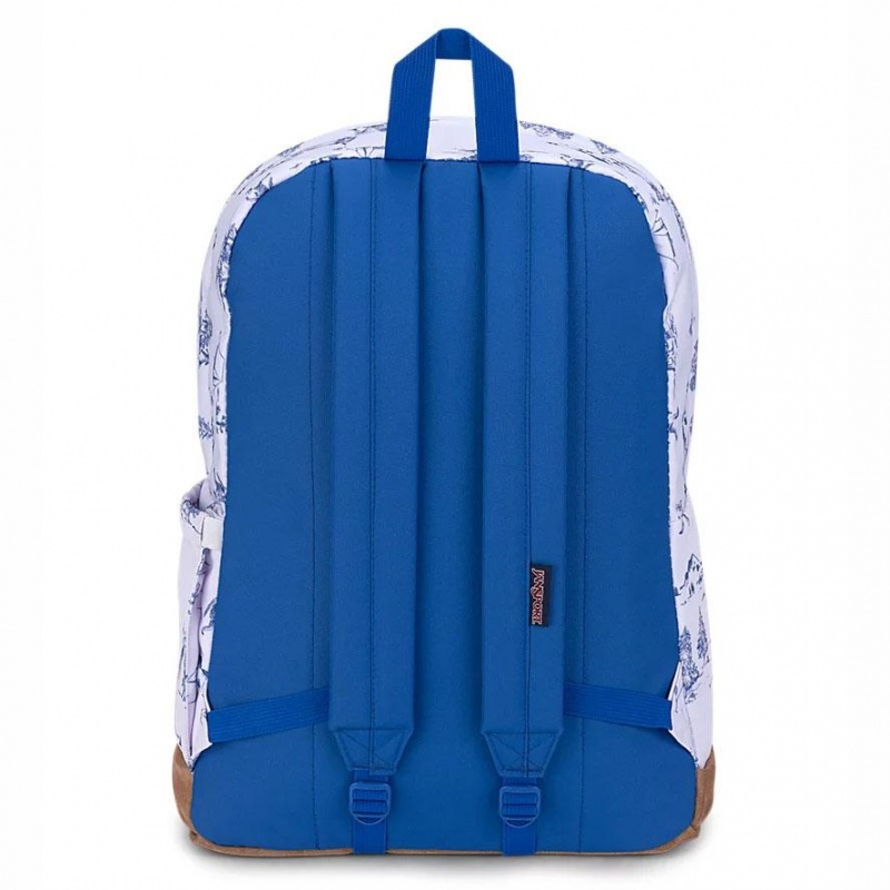 Plecak Na Laptopa JanSport Right Pack Plecaki Białe Niebieskie | FPLUI25879