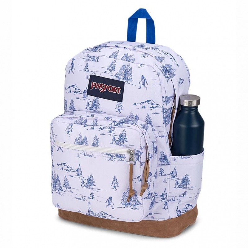 Plecak Na Laptopa JanSport Right Pack Plecaki Białe Niebieskie | FPLUI25879